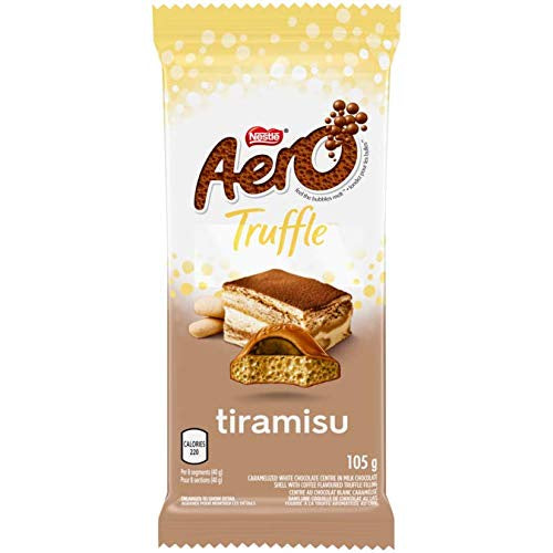 Nestle Aero Truffle Tiramisu Chocolate Bar, 105 g