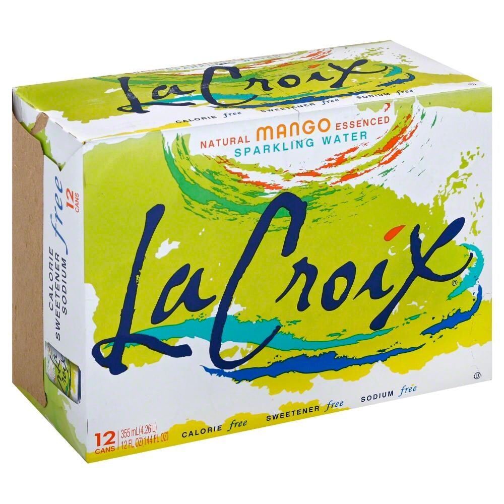 LaCroix Sparkling Water Mango, 12 pk