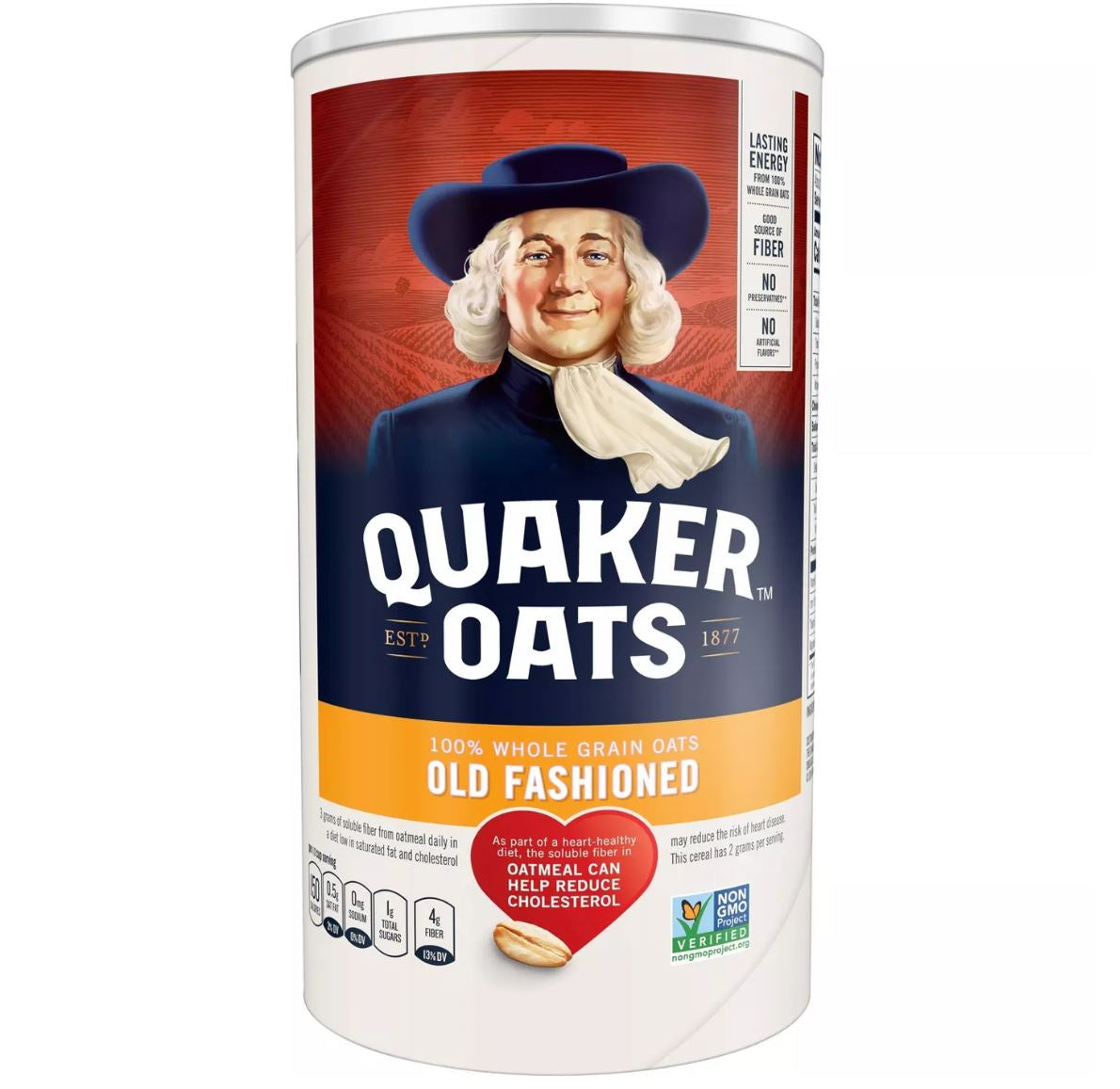 Quaker Oats, Old Fashioned Cereal, 18oz