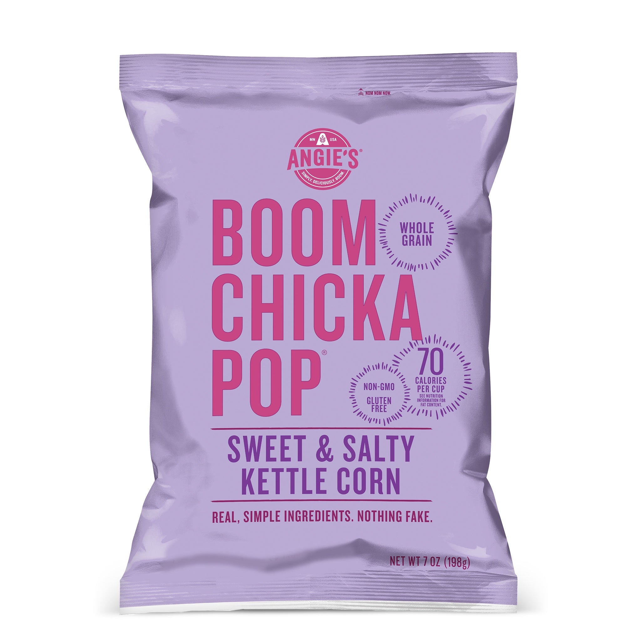 Angie's Boom Chicka Pop PopCorn, Sweet & Salty Kettle Corn 7oz