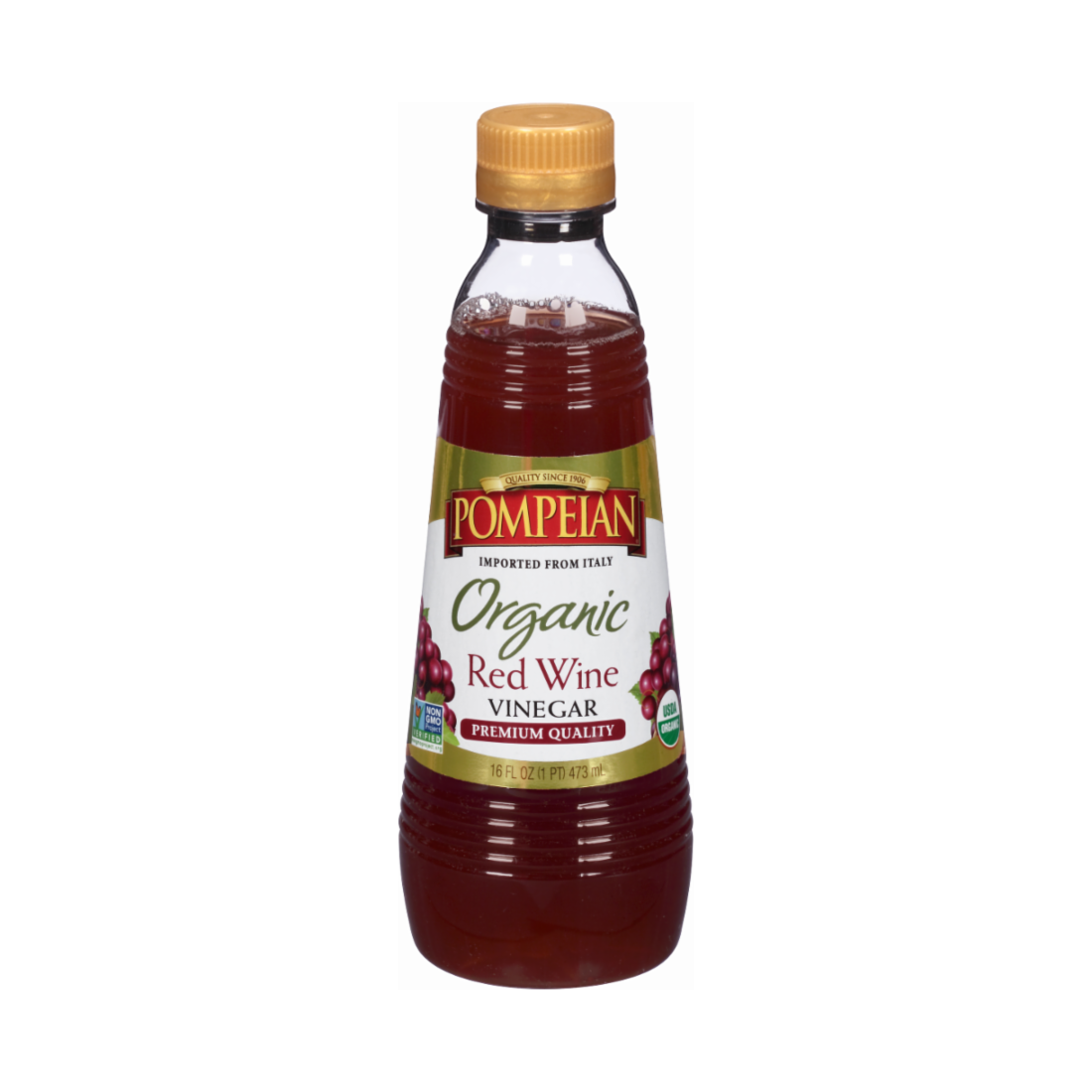 Pompeian Red Wine Vinegar, 16 Oz