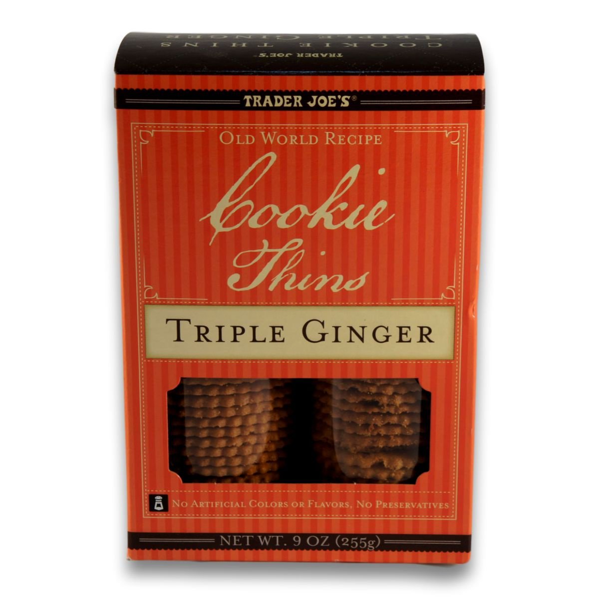 Cookies, Triple Ginger Thins, 9oz