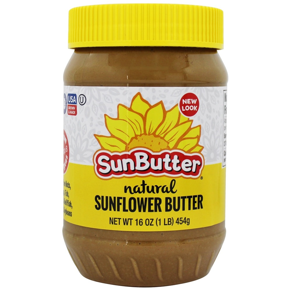 Sun Butter Sunflower Butter, Natural Creamy, 16 oz