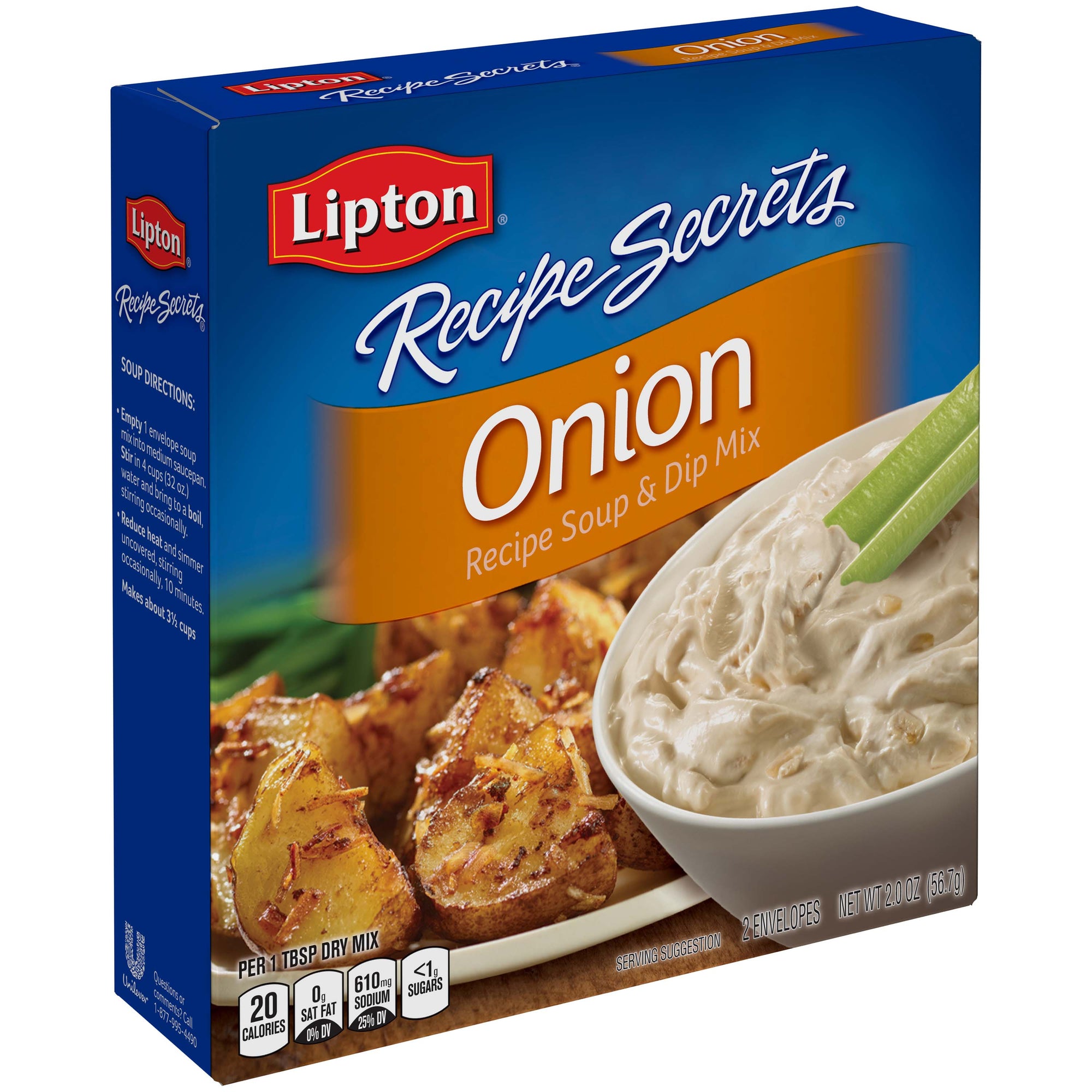 Lipton Soup Mix, Onion, 2 Ct