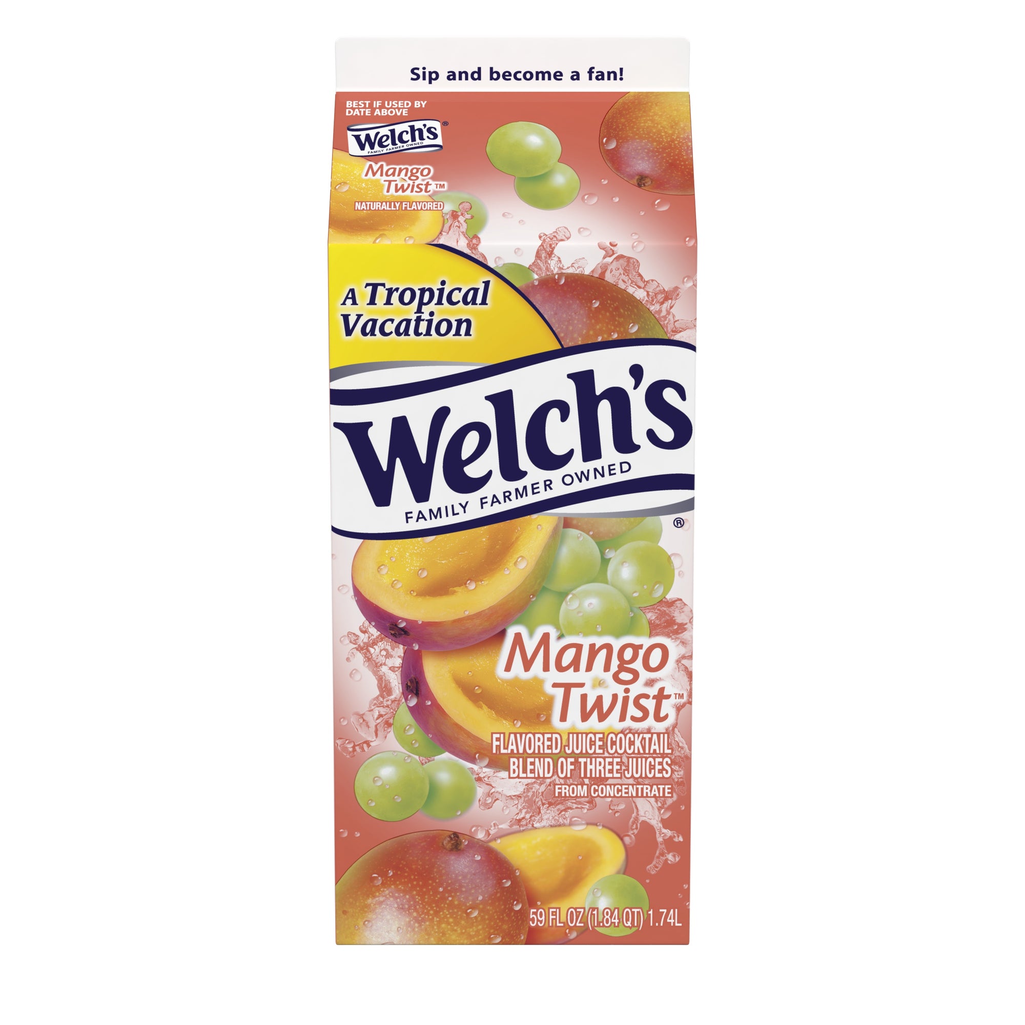 Welch's Juice, Mango Twist, 59 Fl Oz