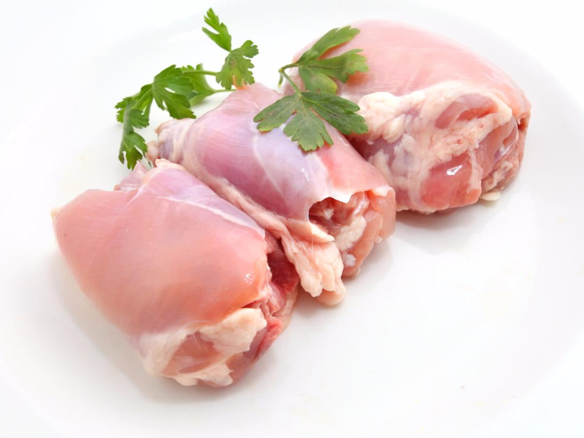 Kirkland  Chicken Thighs, Boneless & Skinless, Vacuum Sealed, $3.99/lb