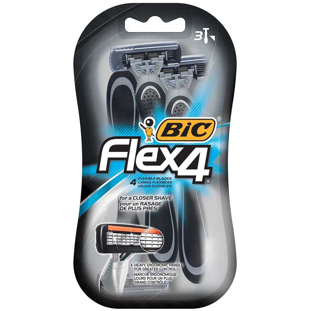 BIC Shavers/Razors, Flex4 Titanium Men's 3 ct