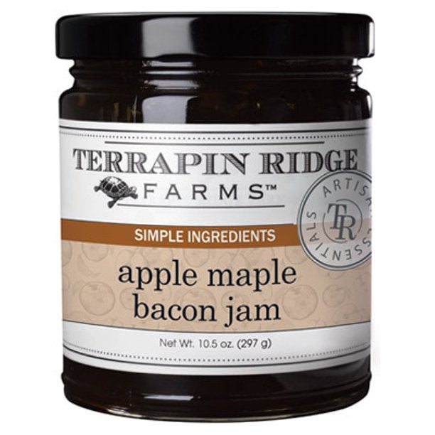 Terrapin Ridge Farms Jam, Apple Maple Bacon Cheese Topper, 11 oz