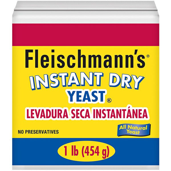 Fleischmanns Instant Dry Yeast, 1 lb