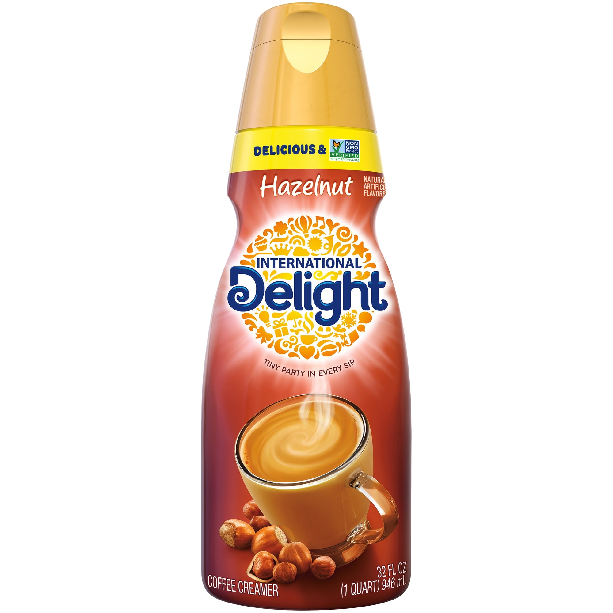 International Delight Coffee Creamer, Hazelnut, 32 Oz