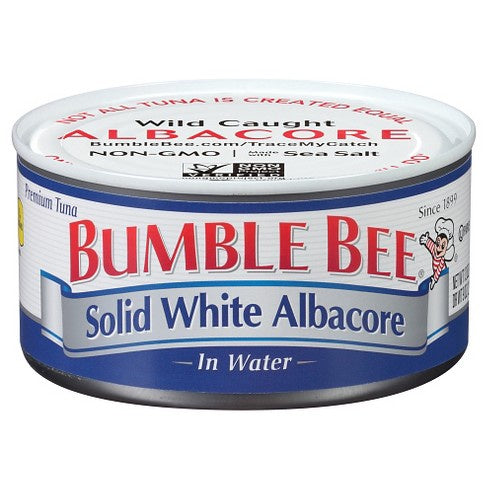 Bumble Bee Tuna, Solid White Albacore in Water, 5 oz