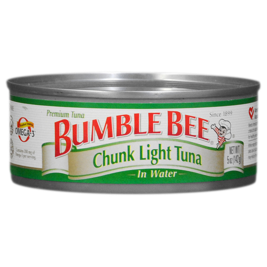 Bumble Bee Chunk Light Tuna in Water, 5oz