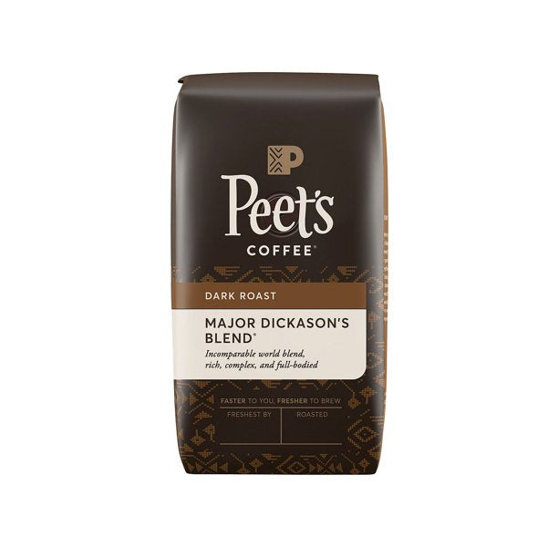 Peet`s Coffee, Major Dickason`s Dark Roast, Whole Bean, 32 oz