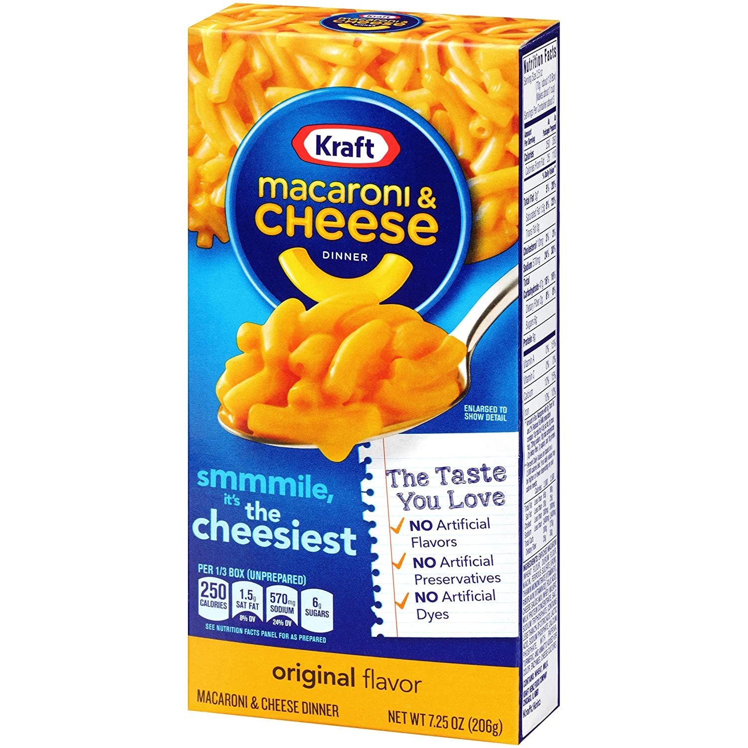 Kraft Macaroni & Cheese Dinner , 7.25 Oz