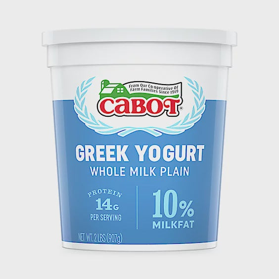 Cabot Greek Yogurt 10% Plain, 32oz