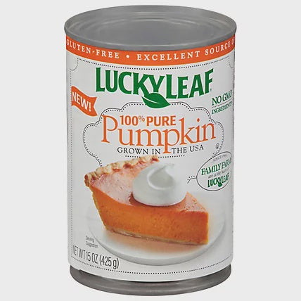 Lucky Leaf 100% Pure Pumpkin, 15oz