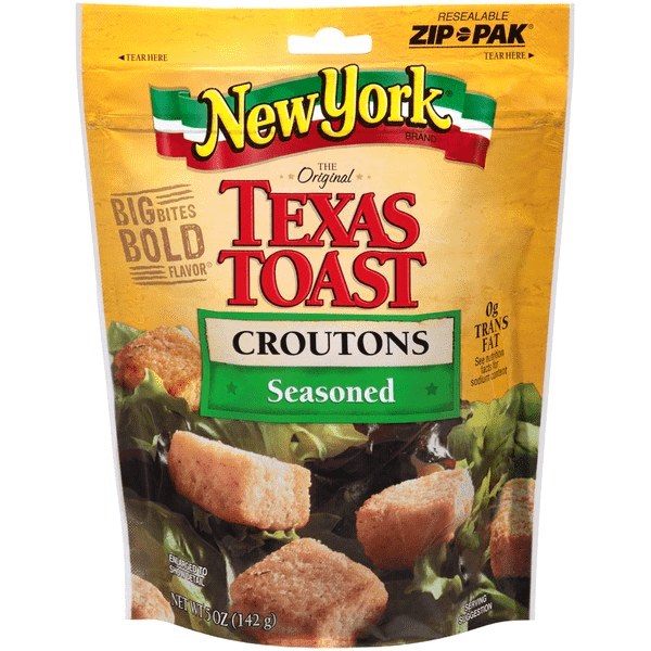 New York Bakery Texas Toast Seasoned Croutons, 5oz