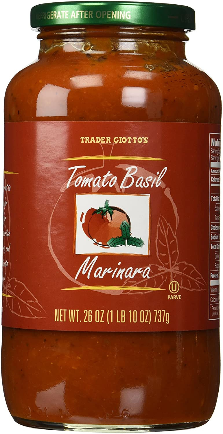 Marinara Sauce, Tomato Basil, 26 oz