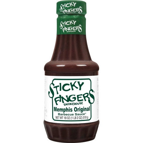 Sticky Fingers Smokehouse Memphis Original Barbecue Sauce, 18oz