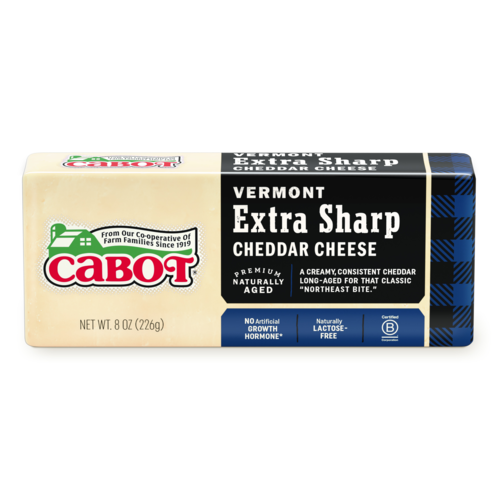 Cabot Vermont Extra Sharp White Cheddar Cheese, 8oz