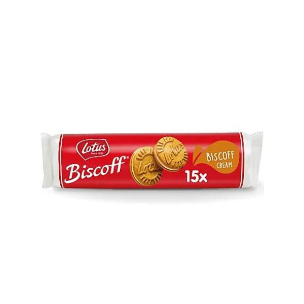 Lotus Biscoff Sandwich Cookies with Biscoff Cream, 15ct 5.29oz