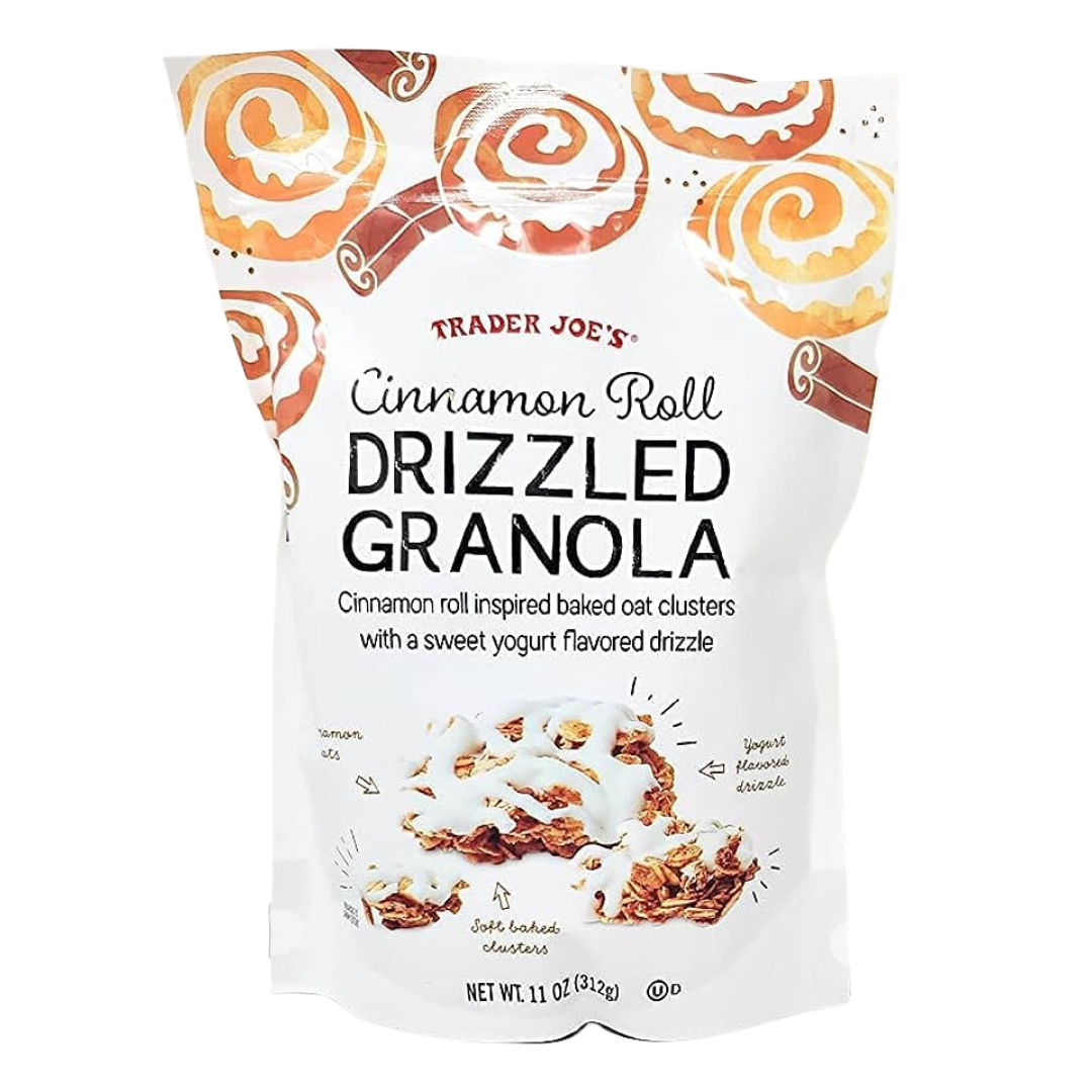 Cinnamon Roll Drizzled Granola, 11oz