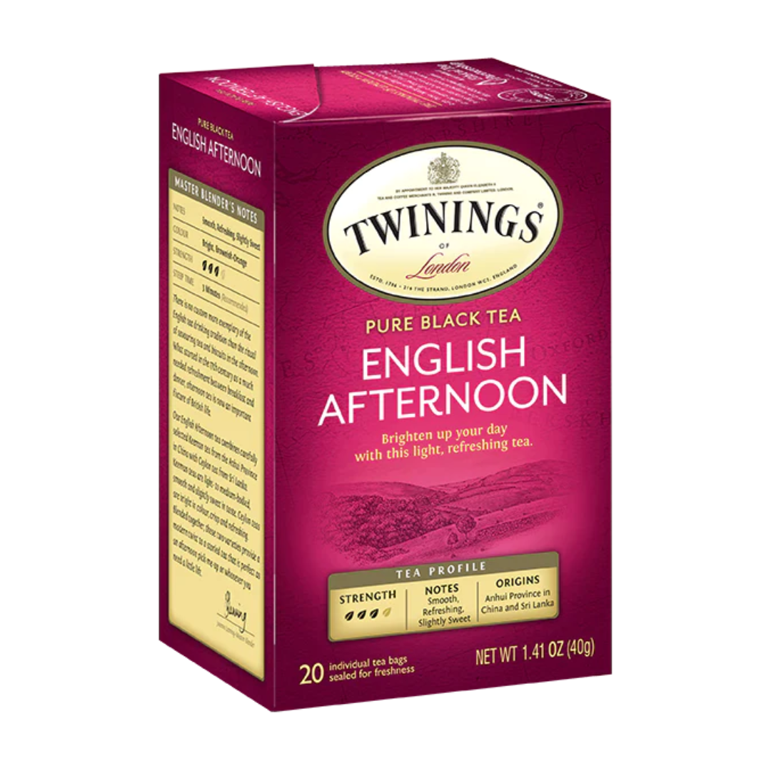 Twining's Tea, English Afternoon, 20ct