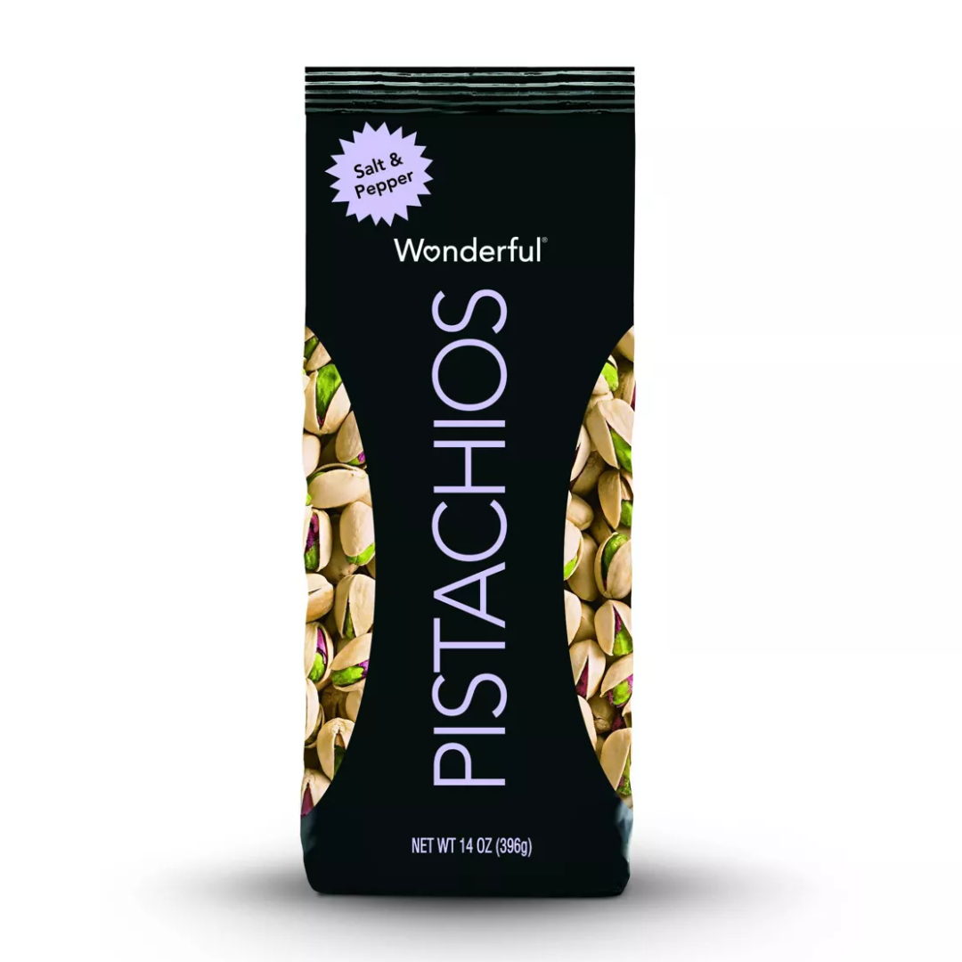 Wonderful Pistachios, Salt & Pepper 14oz