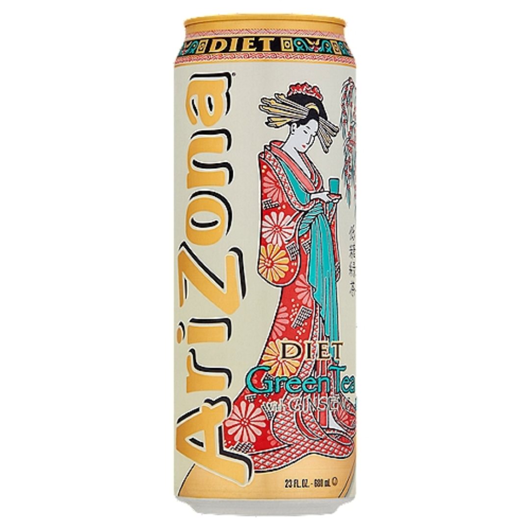 Arizona Iced Tea, Diet Green Tea with Ginseng, 23 fl oz