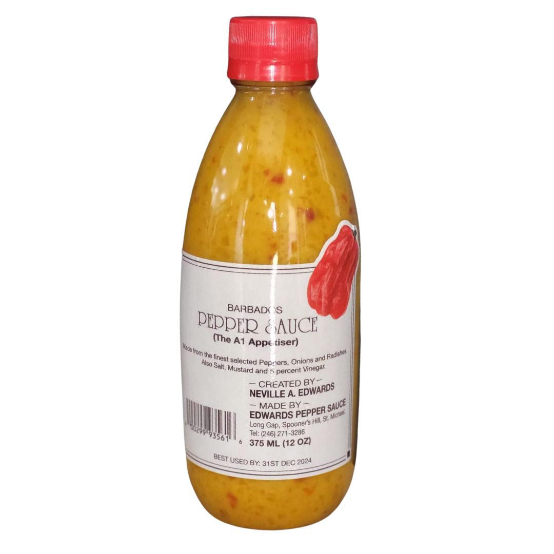 Barbados Pepper Sauce, 12 oz