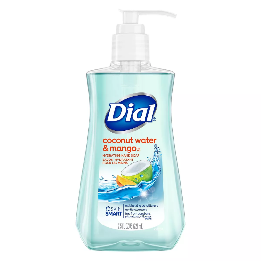 Dial Hand Soap, Coconut Water & Mango 7.5oz