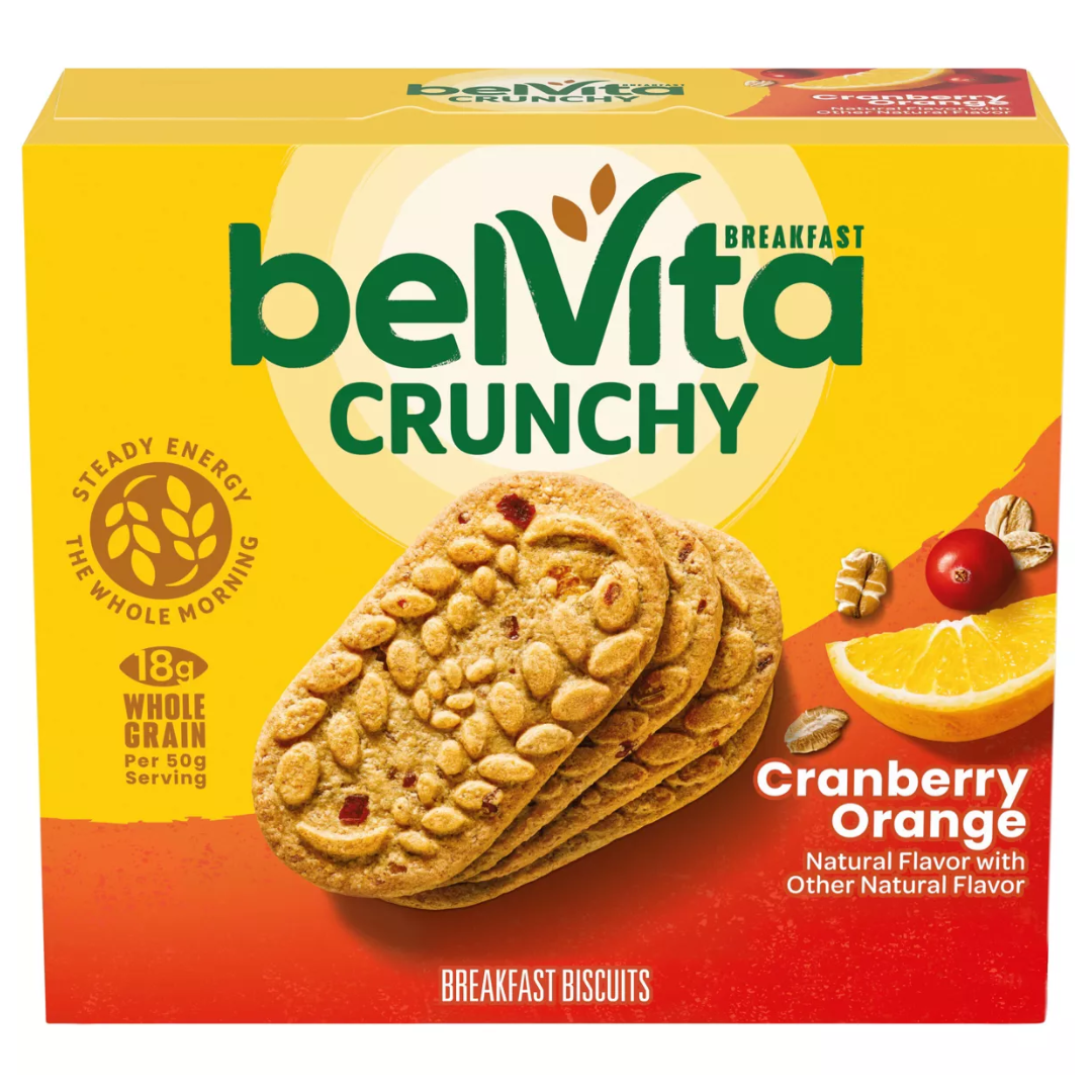 Belvita Breakfast Biscuits, Cranberry Orange 5ct