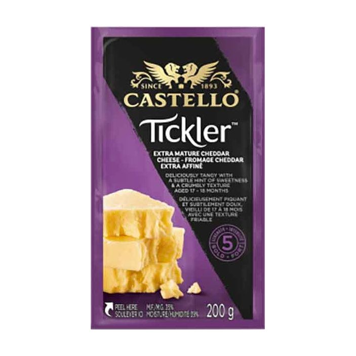 Castello Tickler English Cheddar Cheese, Extra Mature 7oz