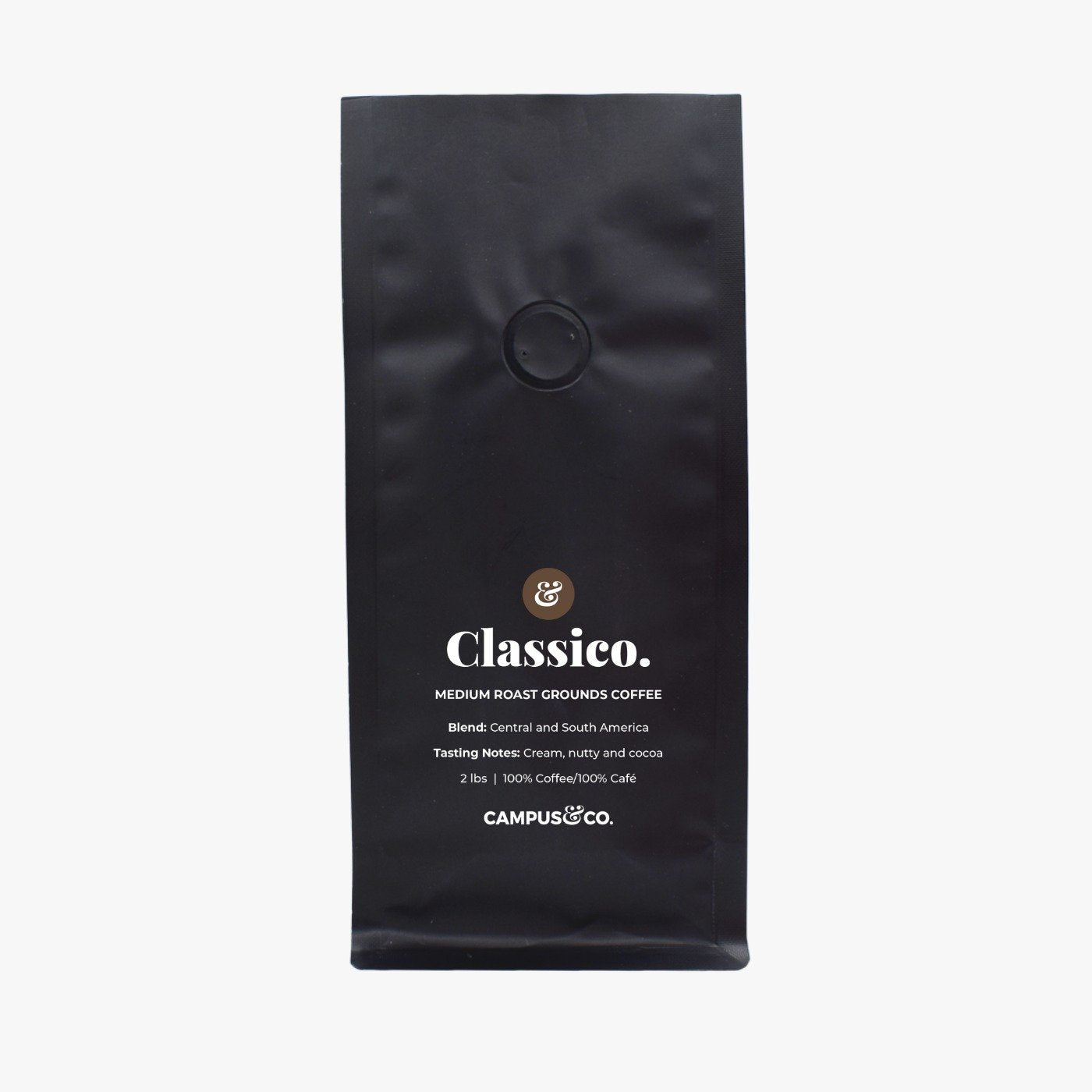 Campus&Co Coffee,  Classico Medium Roast Ground Coffee, 2 lbs.