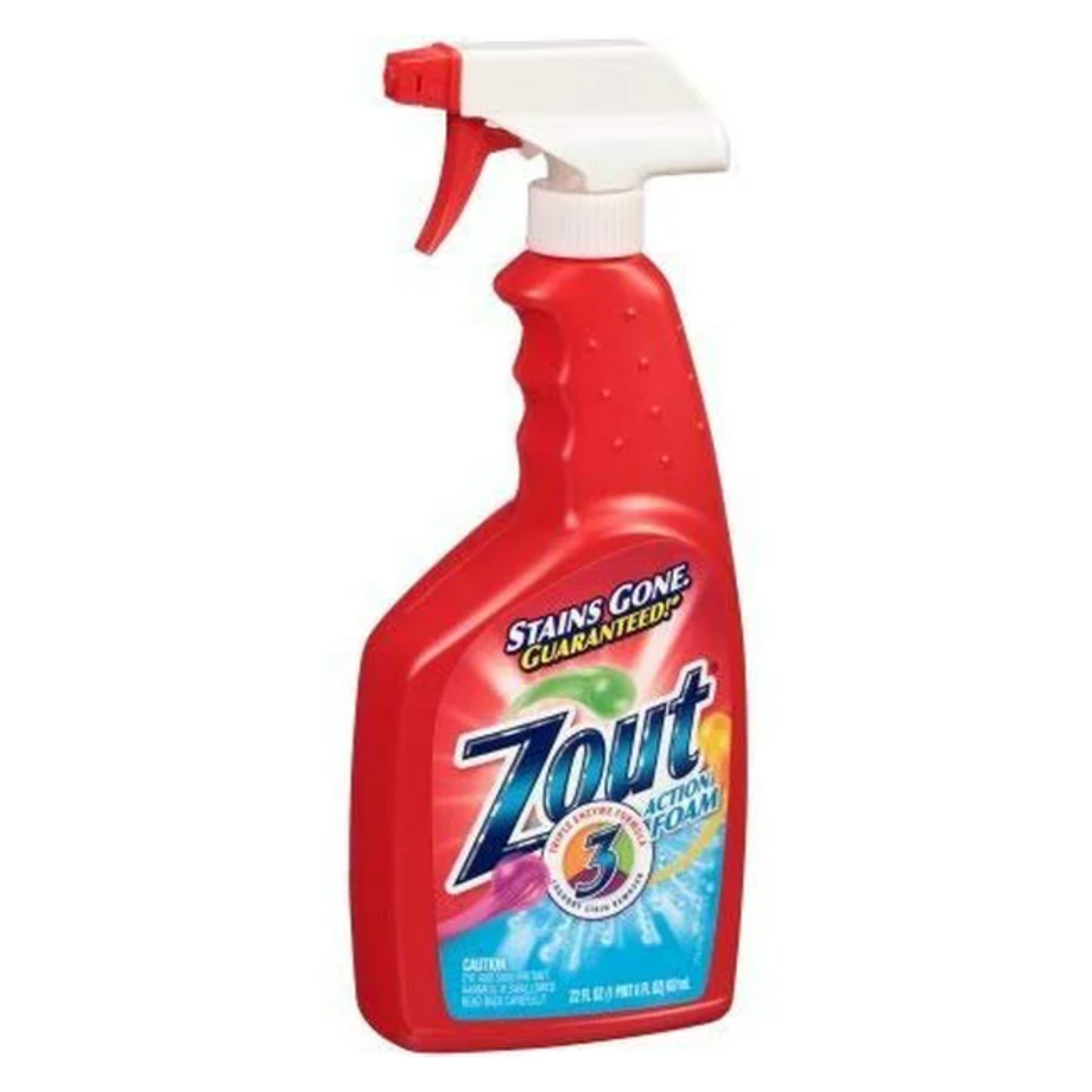 Zout Action Foam Laundry Stain Remover, 22 fl oz