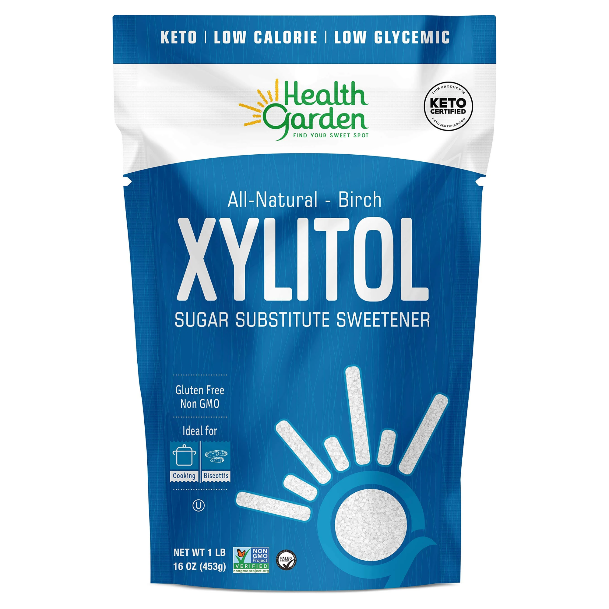 Health Garden Xylitol All Natural Sweetener, 16oz