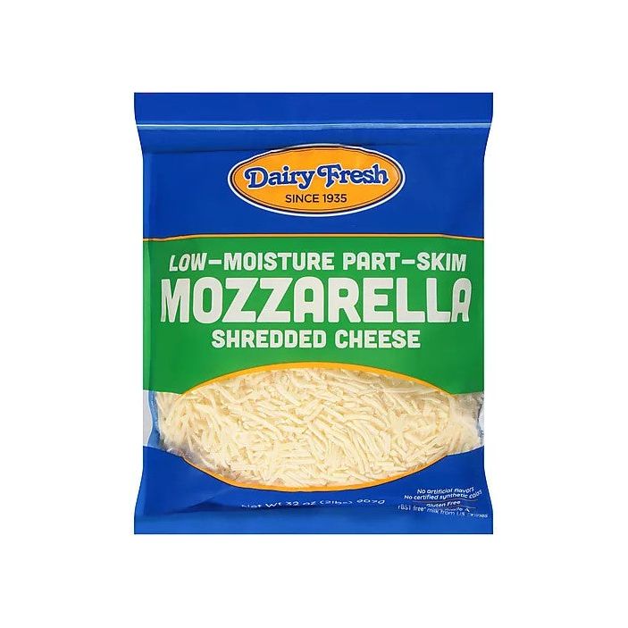 Dairy Fresh Cheese, Mozzarella, Fancy Shredded, 8oz