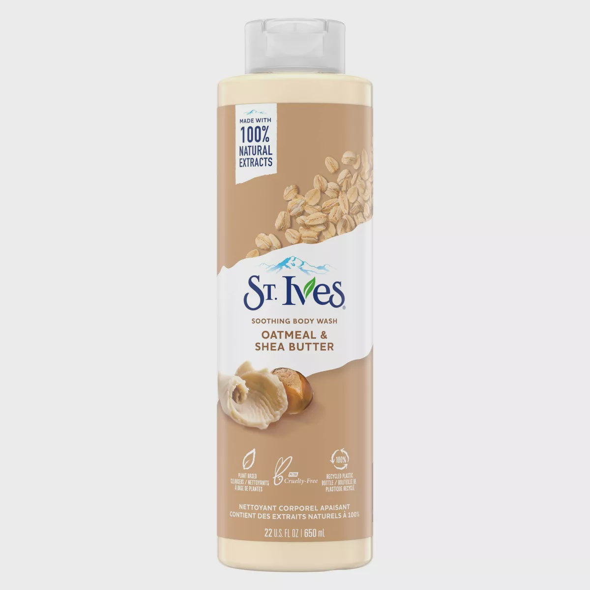 St Ives Body Wash, Oatmeal&Shea Butter, 22oz