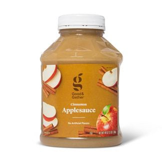 Good & Gather Applesauce, Cinnamon 48oz