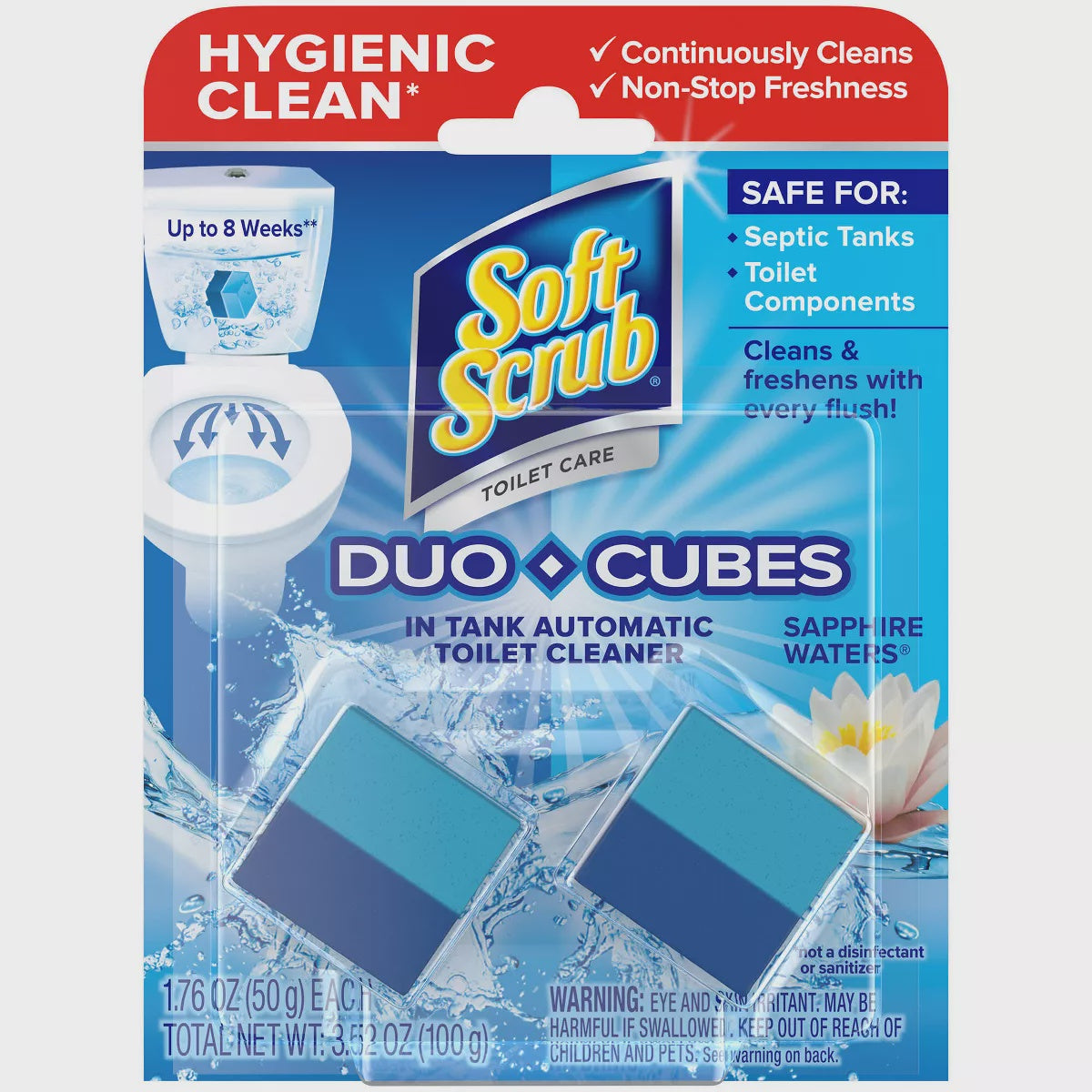 Soft Scrub Duo Cubes, Sapphire Waters 2ct