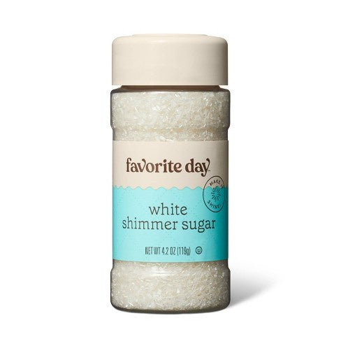 Favorite Day White Shimmer Sugar 4.2oz