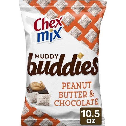 Chex Mix Muddy Buddies, Peanut Butter & Chocolate Snack Mix 9oz