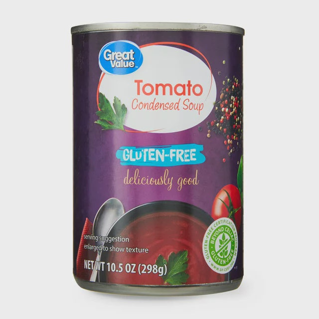 Great Value Gluten-Free Tomato Condensed Soup, 10.5oz