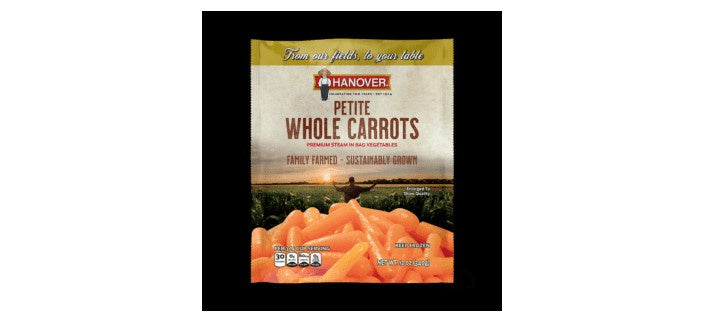 Hanover Frozen Petite Whole Carrots, 12oz