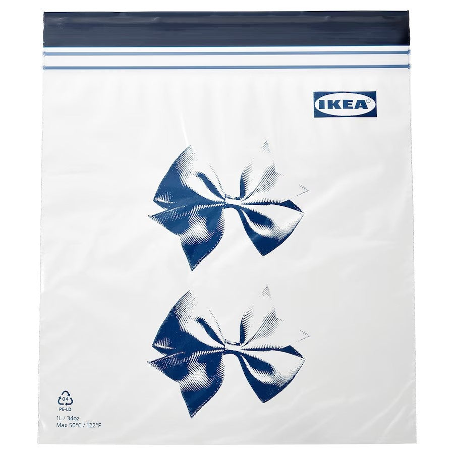 IKEA Istad 34oz Storage Bags, 25 ct