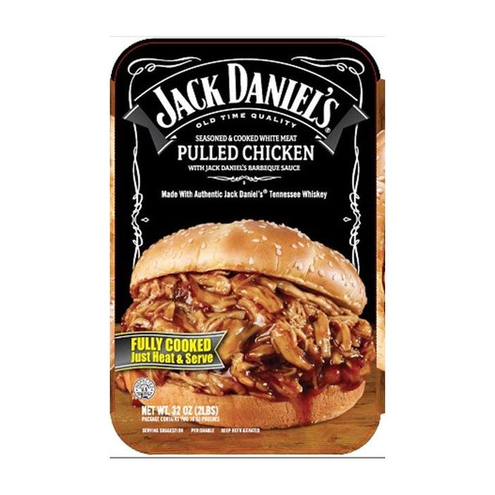 Jack Daniel's Pulled Chicken, Seasoned & Cooked White Meat, 16 oz