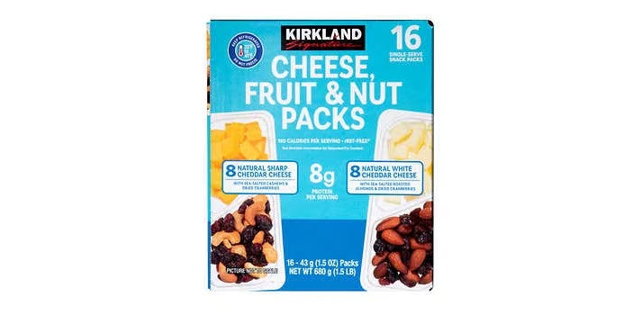 Kirkland Cheese Fruit & Nut Pack