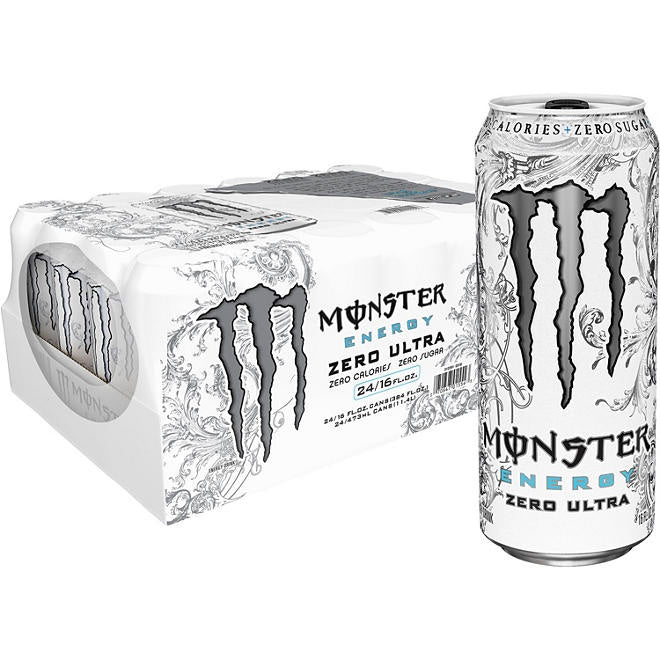 Monster Energy Drink, Zero Ultra, 24 Fl Oz - BUSINESS/1 Week delivery