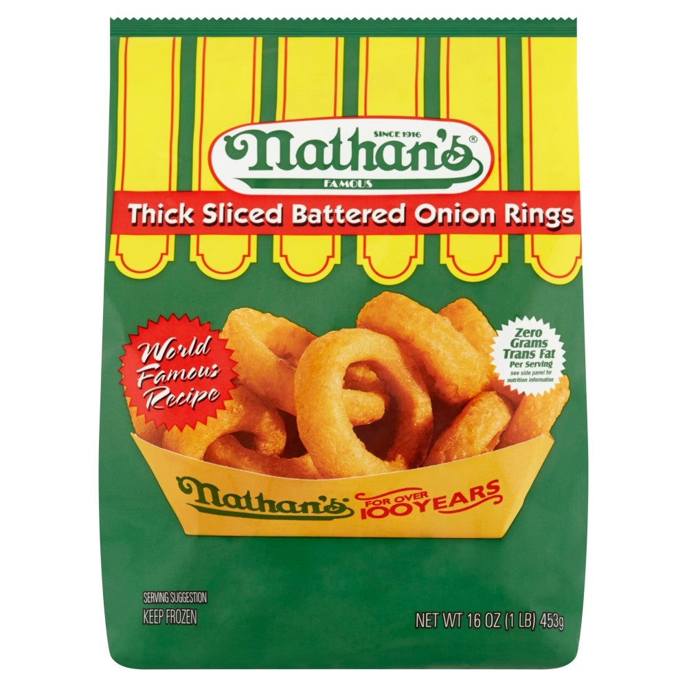 Nathan's Battered Onion Rings, 16.0 Oz