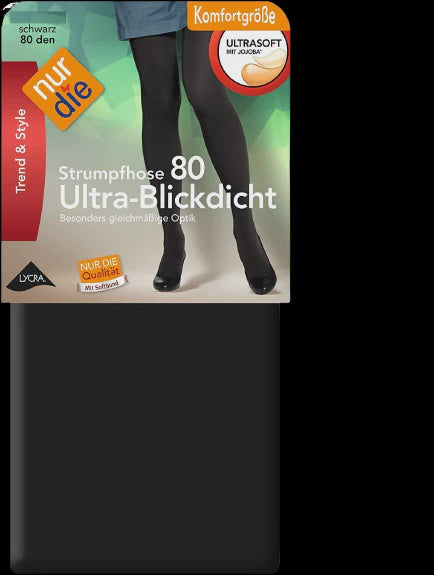 Nur Die Tights, Ultra Opaque, 80 Den, Large